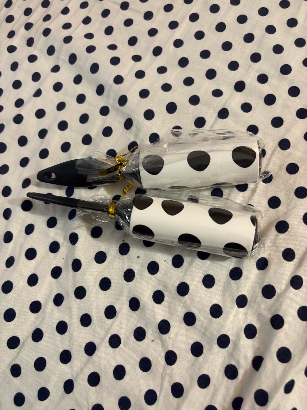 Unbranded Mini Lint Roller Variety Print- White & Black for 1 each